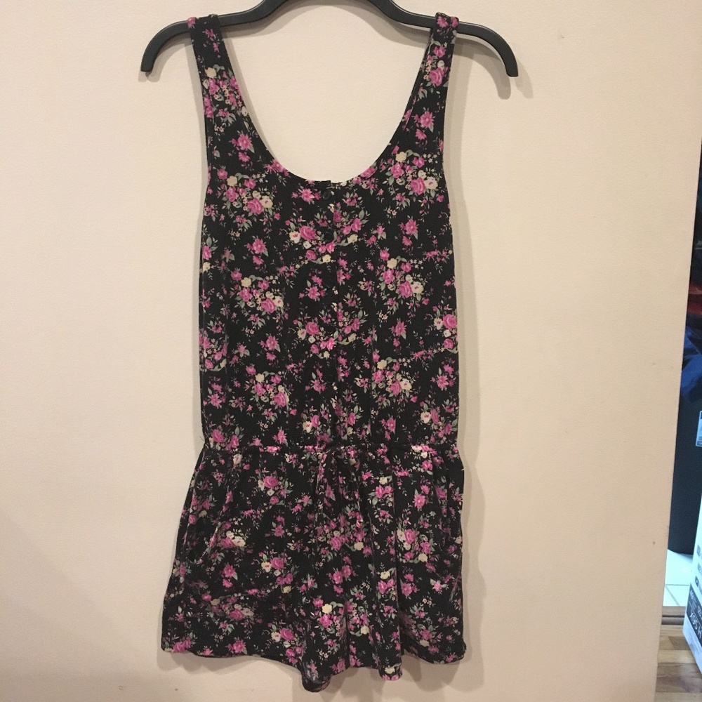 Romper with Flowers